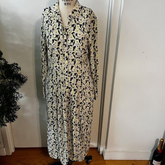 MINT VELVET Beth Print Shirt Dress Size 12 - Picture 3 of 9